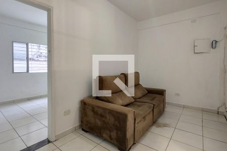 Sala de apartamento para alugar com 1 quarto, 50m² em Canto do Forte, Praia Grande