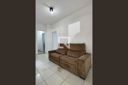 Sala de apartamento para alugar com 1 quarto, 50m² em Canto do Forte, Praia Grande