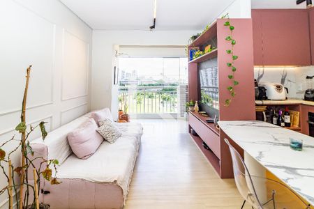 Sala de apartamento à venda com 2 quartos, 62m² em Barra Funda, São Paulo