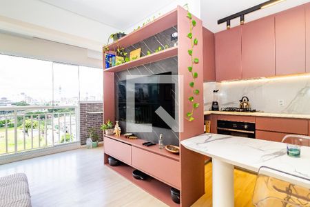 Sala de apartamento à venda com 2 quartos, 62m² em Barra Funda, São Paulo