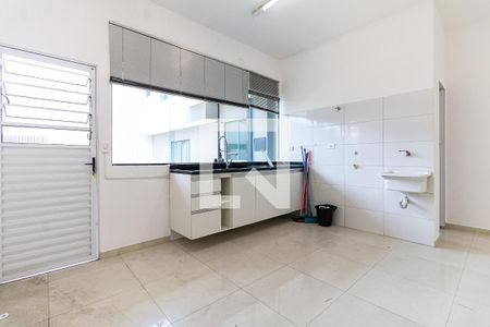 Cozinha de apartamento para alugar com 1 quarto, 26m² em Jardim Seckler, São Paulo