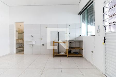 Cozinha de apartamento para alugar com 1 quarto, 26m² em Jardim Seckler, São Paulo