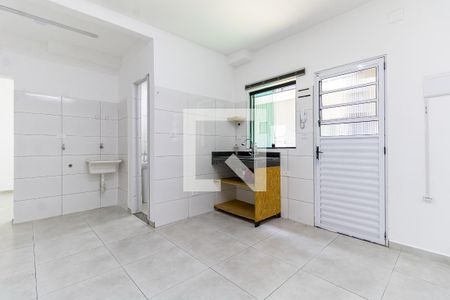 Cozinha de apartamento para alugar com 1 quarto, 28m² em Jardim Seckler, São Paulo