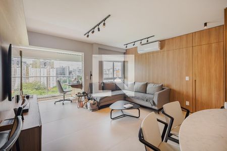 Sala de apartamento à venda com 1 quarto, 66m² em Paraíso, São Paulo