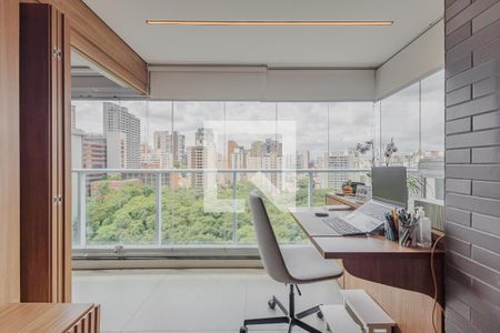 Varanda de apartamento à venda com 1 quarto, 66m² em Paraíso, São Paulo