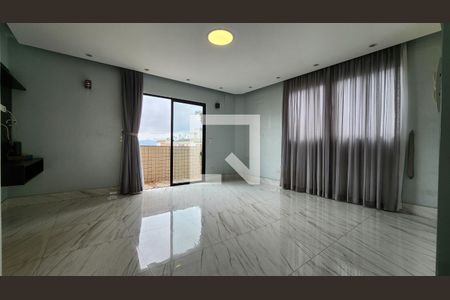 Sala de apartamento para alugar com 3 quartos, 189m² em Ponta da Praia, Santos