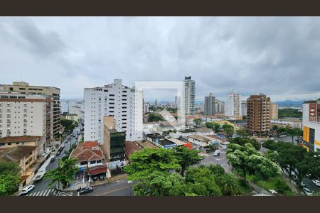 Vista da Sala de apartamento para alugar com 3 quartos, 189m² em Ponta da Praia, Santos