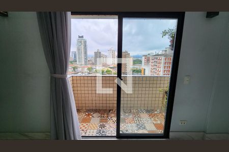 Vista da Sala de apartamento para alugar com 3 quartos, 189m² em Ponta da Praia, Santos