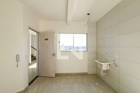 Sala/Cozinha de apartamento para alugar com 1 quarto, 38m² em Vila Mangalot, São Paulo