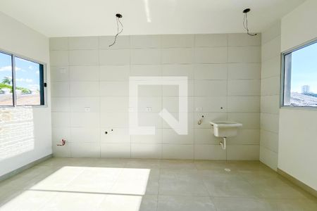 Sala/Cozinha de apartamento para alugar com 1 quarto, 38m² em Vila Mangalot, São Paulo