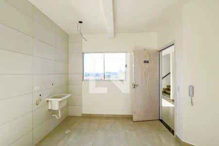 Sala/Cozinha de apartamento para alugar com 1 quarto, 38m² em Vila Mangalot, São Paulo