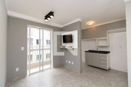 Sala de apartamento para alugar com 1 quarto, 34m² em Jardim do Triunfo, Guarulhos