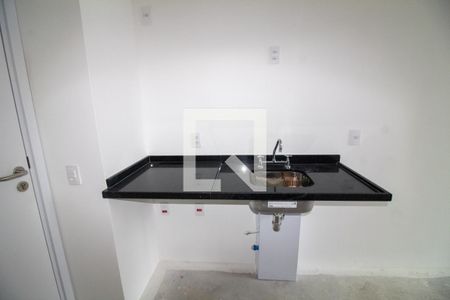 Cozinha de kitnet/studio à venda com 1 quarto, 22m² em Santo Amaro, São Paulo