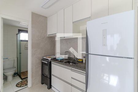 Sala/Cozinha de apartamento para alugar com 1 quarto, 27m² em Vila Buarque, São Paulo