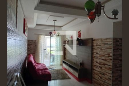 Sala de apartamento para alugar com 2 quartos, 82m² em Vila Caiçara, Praia Grande