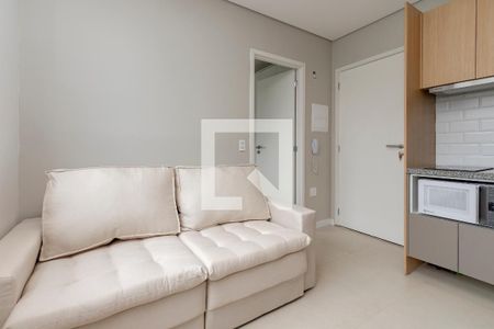 Sala/ Cozinha de apartamento para alugar com 1 quarto, 27m² em Chácara Santo Antônio (zona Sul), São Paulo