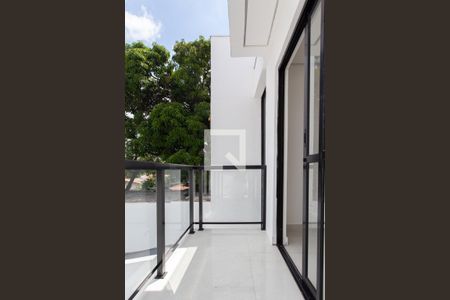 Varanda da Suíte de casa à venda com 3 quartos, 180m² em Santa Branca, Belo Horizonte