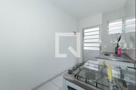 Cozinha de kitnet/studio para alugar com 1 quarto, 22m² em Vila Gumercindo, São Paulo