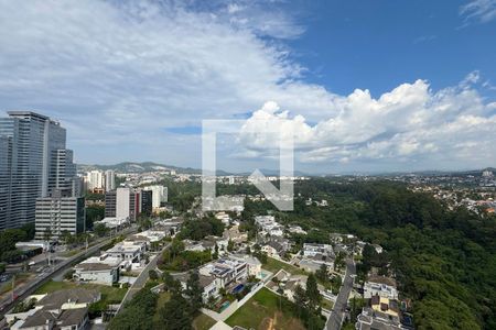 Vista da Sacada de apartamento para alugar com 1 quarto, 51m² em Alphaville Conde Ii, Barueri