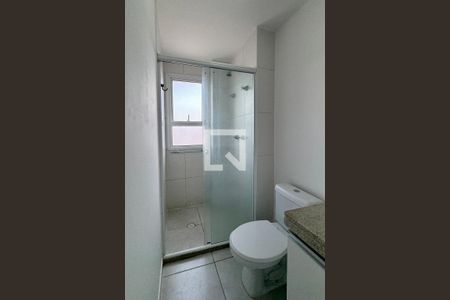 Banheiro da Suíte 1 de apartamento para alugar com 1 quarto, 51m² em Alphaville Conde Ii, Barueri