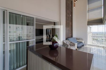 Varanda Gourmet de apartamento à venda com 4 quartos, 202m² em Vila Augusta, Guarulhos