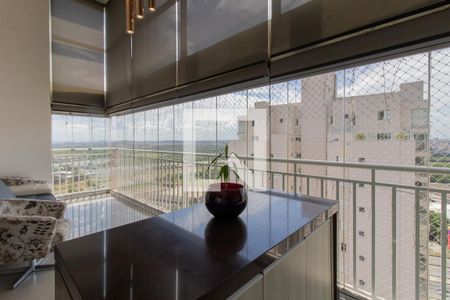 Varanda Gourmet de apartamento à venda com 4 quartos, 202m² em Vila Augusta, Guarulhos