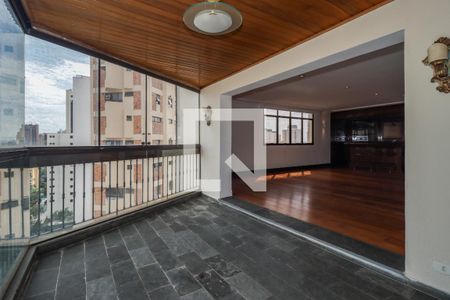 Varanda da Sala de apartamento para alugar com 4 quartos, 300m² em Vila Andrade, São Paulo