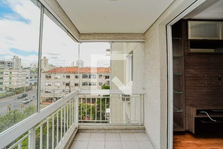 Sacada da Sala de apartamento para alugar com 3 quartos, 80m² em Passo D’areia, Porto Alegre