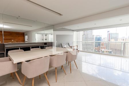 Sala de apartamento para alugar com 2 quartos, 111m² em Brooklin, São Paulo