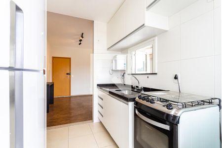 Cozinha de apartamento à venda com 2 quartos, 72m² em Centro de Apoio I (Alphaville), Santana de Parnaíba