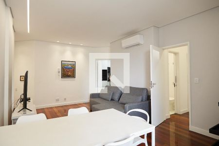 Sala de apartamento para alugar com 3 quartos, 100m² em Lourdes, Belo Horizonte