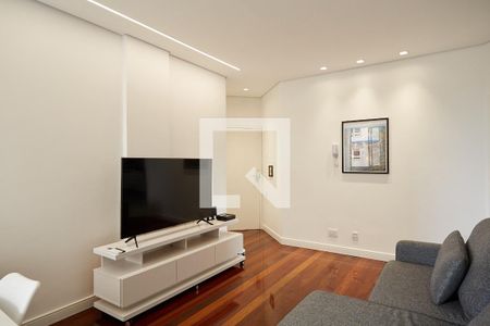 Sala de apartamento para alugar com 3 quartos, 100m² em Lourdes, Belo Horizonte