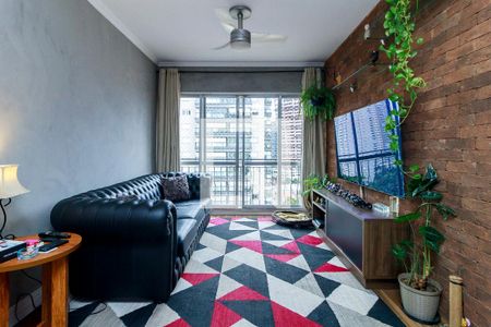 Sala de apartamento para alugar com 3 quartos, 83m² em Chácara Santo Antônio (zona Sul), São Paulo