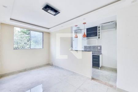 Sala de apartamento para alugar com 2 quartos, 46m² em Vila Branca, Jacareí