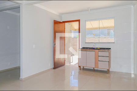 Sala / Cozinha de casa de condomínio para alugar com 2 quartos, 85m² em Campeche Central, Florianópolis