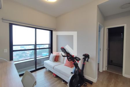 Sala de apartamento à venda com 1 quarto, 34m² em Parque Industrial, Campinas