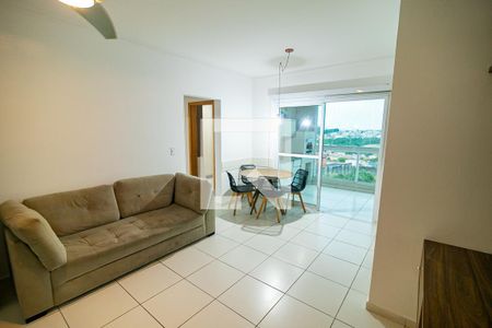 Sala de apartamento para alugar com 3 quartos, 83m² em Aqui Se Vive, Indaiatuba