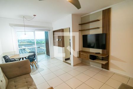 Sala de apartamento para alugar com 3 quartos, 83m² em Aqui Se Vive, Indaiatuba