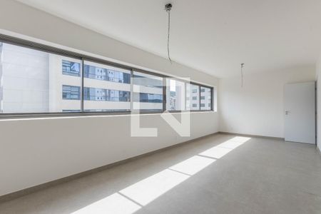 Sala de apartamento à venda com 3 quartos, 110m² em Funcionários, Belo Horizonte