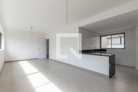 Sala de apartamento à venda com 3 quartos, 110m² em Funcionários, Belo Horizonte