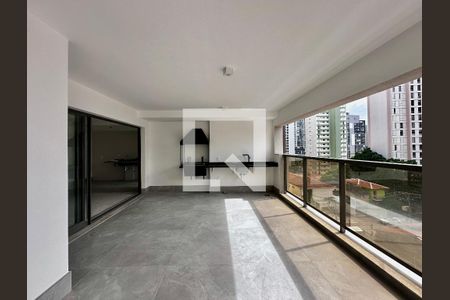 Varanda  de apartamento à venda com 3 quartos, 137m² em Jardim das Acacias, São Paulo