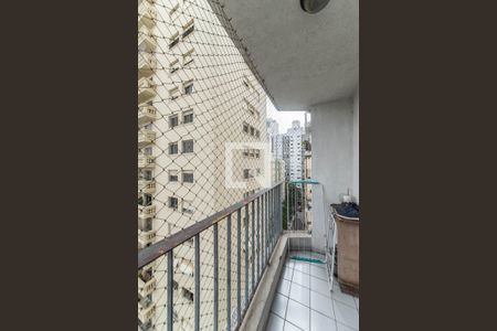 Varanda Sala de apartamento para alugar com 2 quartos, 70m² em Brooklin, São Paulo