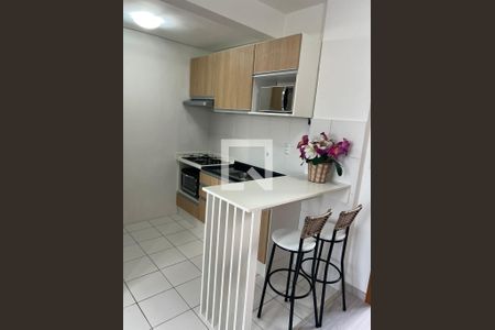 Cozinha de kitnet/studio à venda com 1 quarto, 34m² em Centro, São Leopoldo