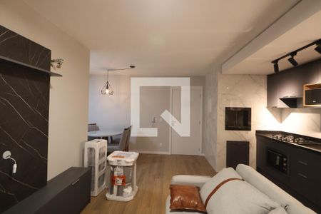 Sala de apartamento para alugar com 2 quartos, 54m² em Harmonia, Canoas