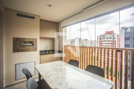 Varanda Gourmet / Área de Serviço de apartamento para alugar com 2 quartos, 66m² em Vila Clementino, São Paulo