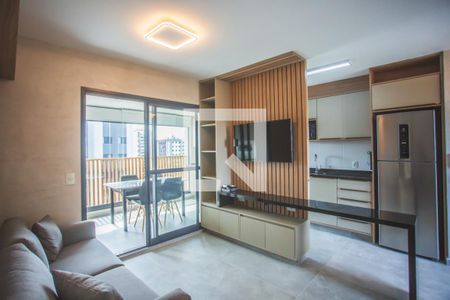 Sala de Estar de apartamento para alugar com 2 quartos, 66m² em Vila Clementino, São Paulo