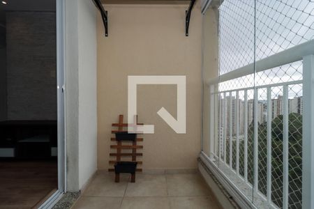 Varanda da Sala de apartamento para alugar com 3 quartos, 70m² em Jardim Henriqueta, Taboão da Serra