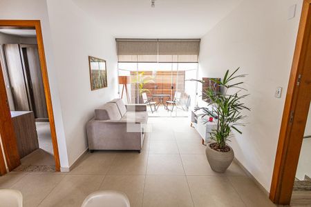 Sala de apartamento para alugar com 2 quartos, 50m² em Castelo, Belo Horizonte