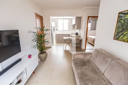 Sala de apartamento para alugar com 2 quartos, 50m² em Castelo, Belo Horizonte