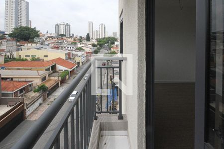 Varanda de apartamento para alugar com 1 quarto, 38m² em Parque da Vila Prudente, São Paulo